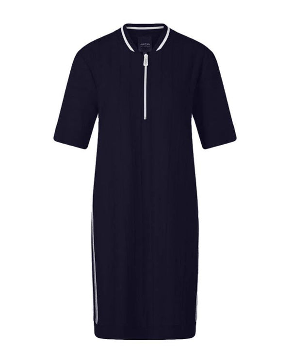 Marc Cain Scuba Zip Neck Dress