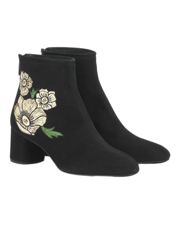AGL Obu Ebossed Flower Bootie