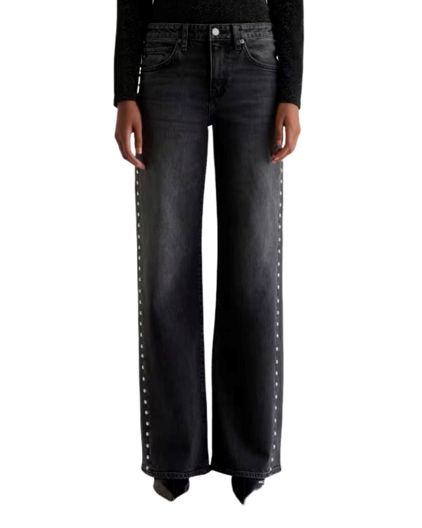 Adriano Goldschmied Jeans Adria Studded Wide Leg