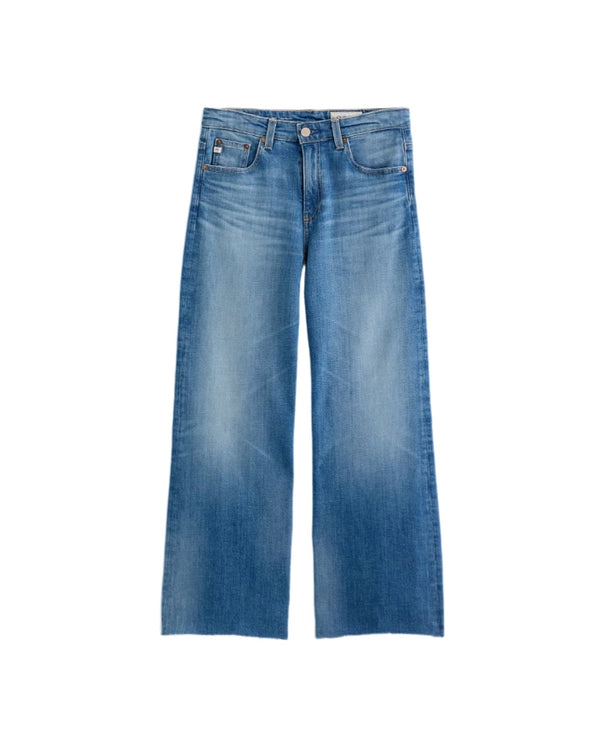 Adriano Goldschmied Jeans Sage Wide Leg Crop Jeans Allure