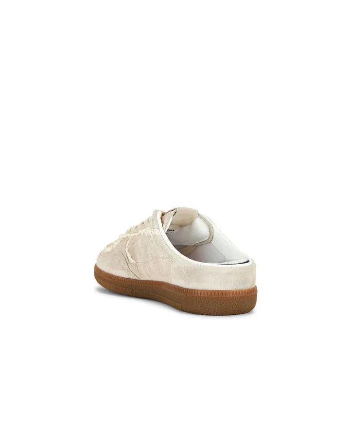 Alohas Mule Crochet Cream Leather Sneaker – BLU'S