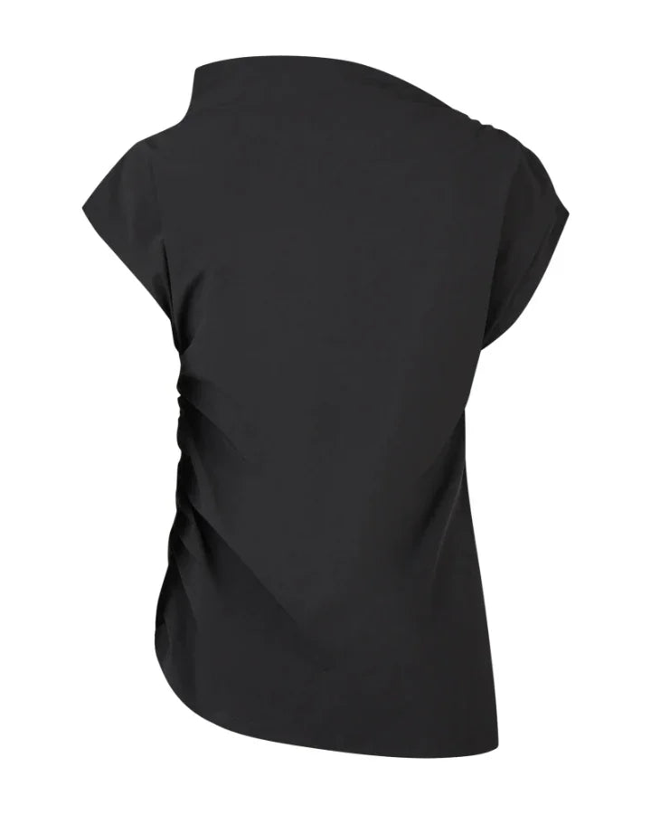 Annette Gortz Drawstring Shoulder Top – BLU'S