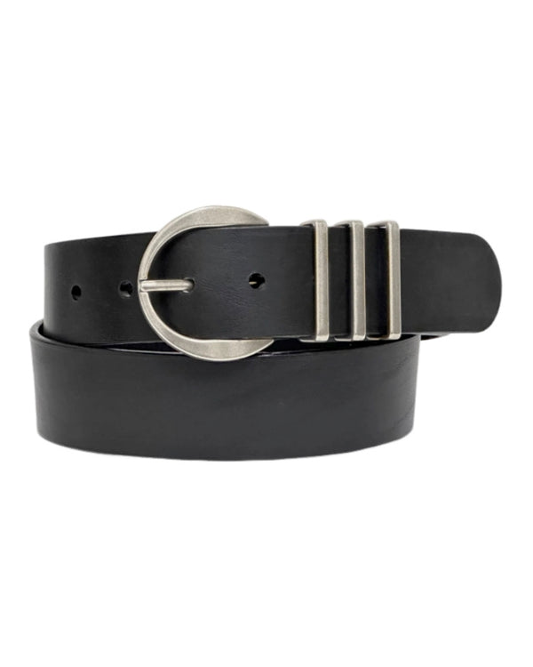 Brave Kiku Raw Washed Leather Belt