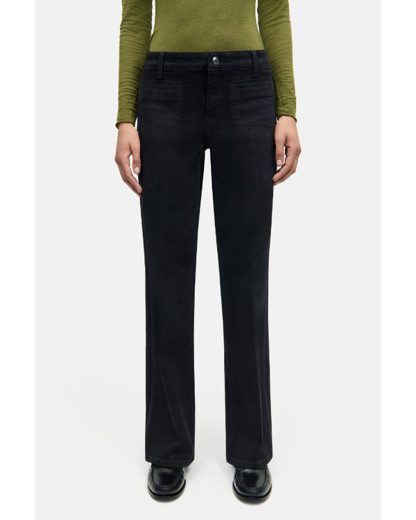 Cambio Tess Patch Pocket Flare Jeans