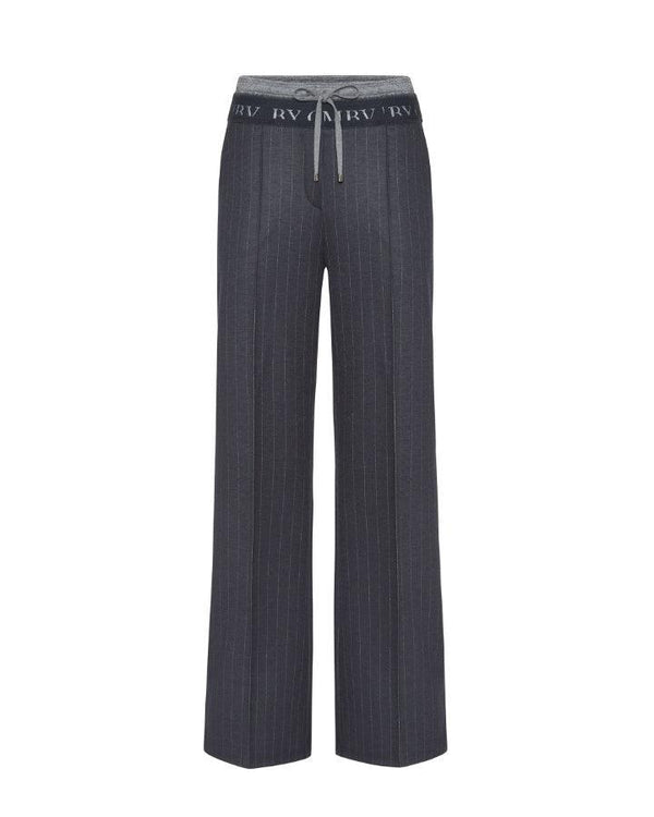 Cambio Ava Double Waist Pinstripe Pant
