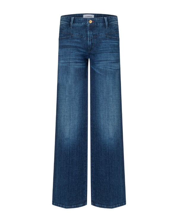 Cambio Aimee Seam Denim Full Length Bootcut Jean