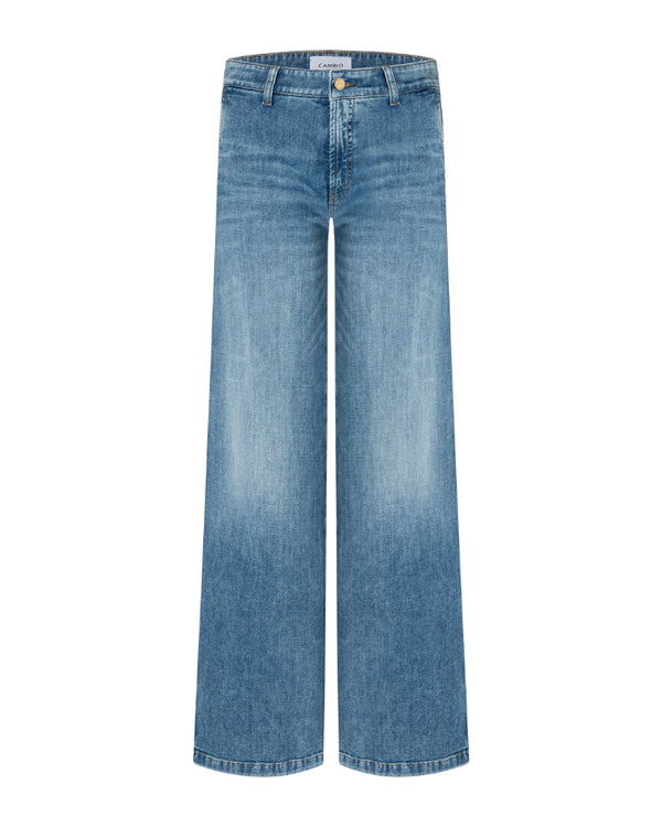 Cambio Alek Denim Full Length Boot Cut Jean