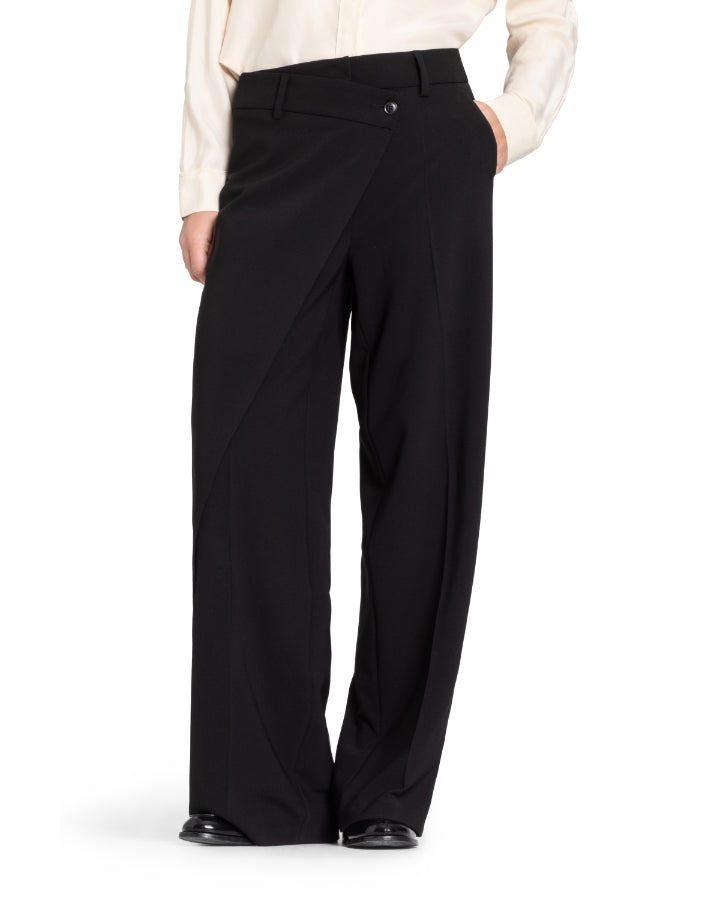 Cambio Anais Wrap Front Full Length Pant