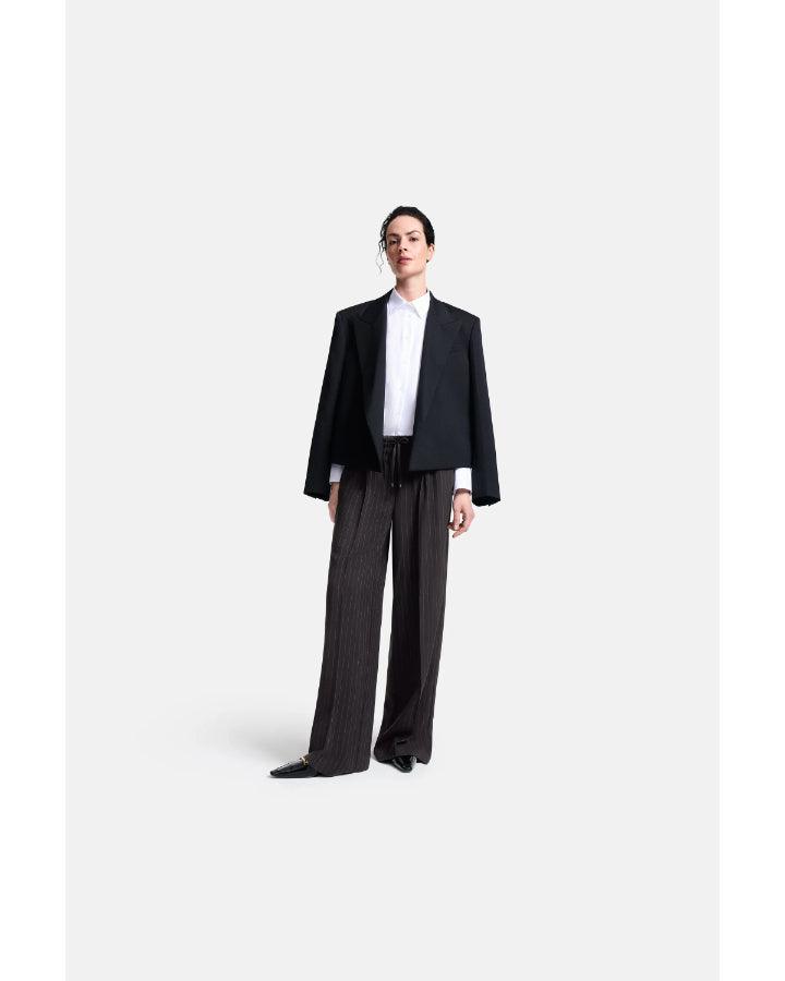【CAMBIO】Botanical Gobelin Wide Pants Cambio | Hangar9 Designer Pants Canada – Hangar 9