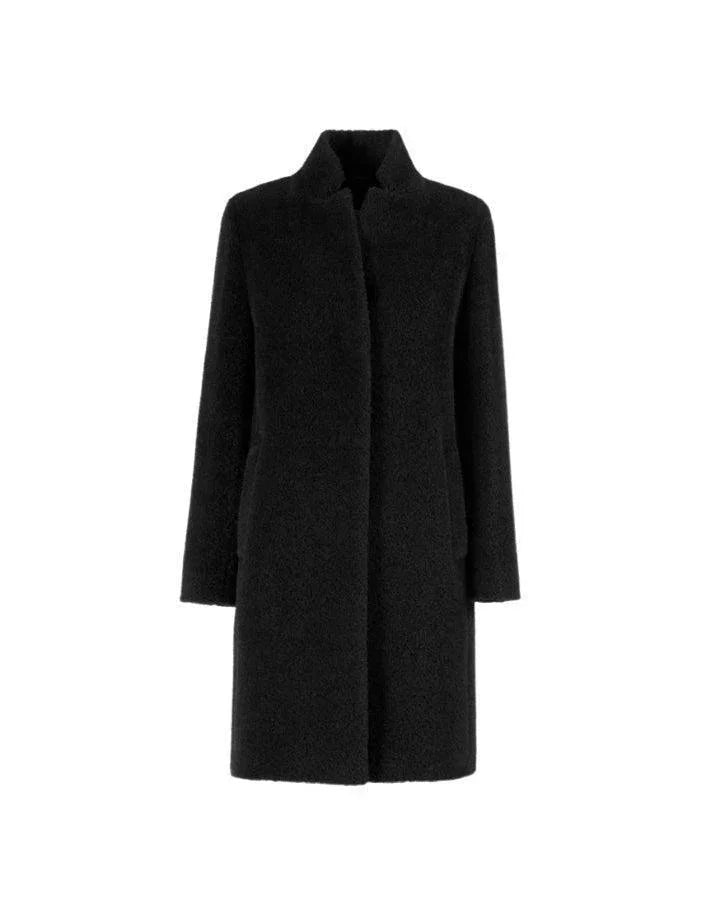 liter carol alpaca wool coat LITER Cinzia Rocca Mid Length Wool Alpaca Coat – BLU'S