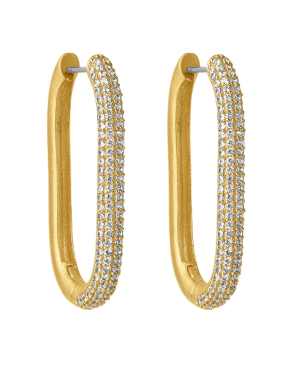 Dean Davidson Juliette Pave Hinged Hoop