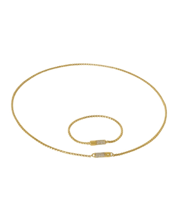 Dean Davidson Juliette Pave Station Necklace
