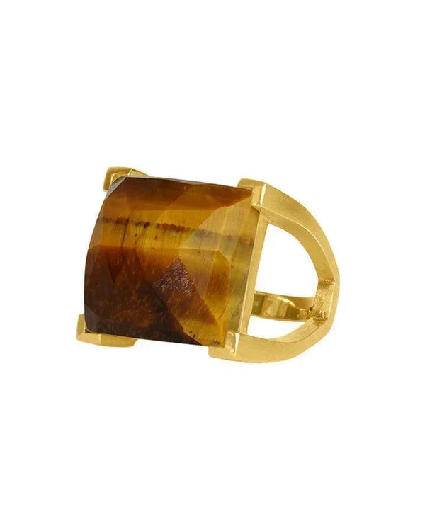 Dean Davidson Tiger's Eye Plaza Ring