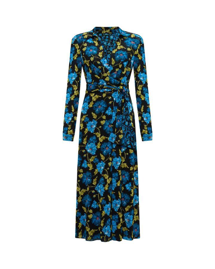phoenix reversible mesh wrap dress Phoenix Reversible Wrap Dress