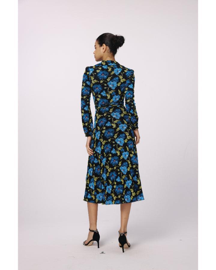 phoenix reversible mesh wrap dress Phoenix Reversible Wrap Dress