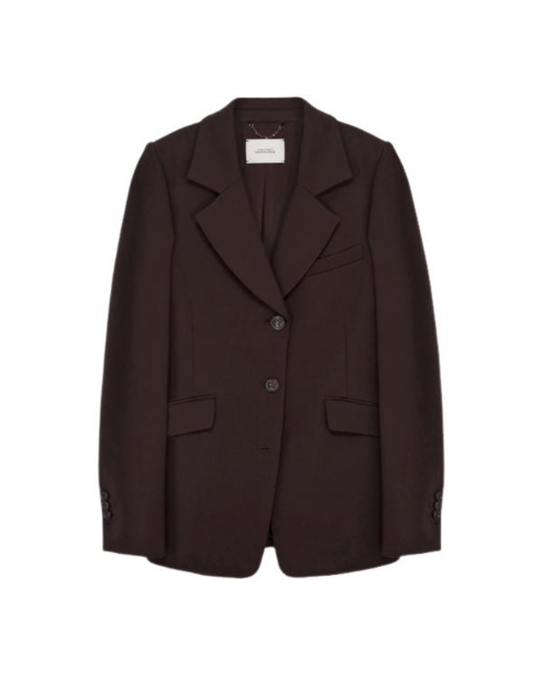 Dorothee Schumacher Emotional Essence Jacket Chocolate