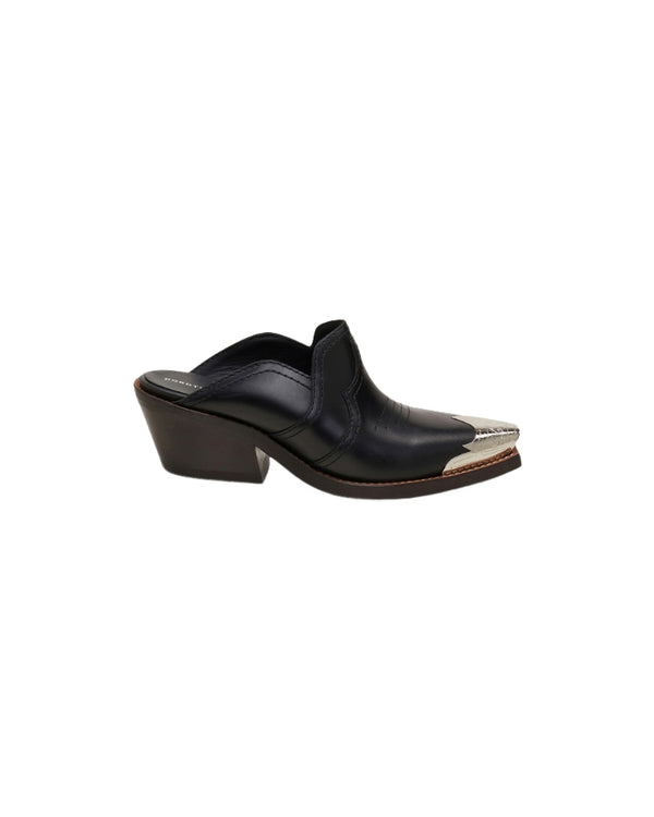 Dorothee Schumacher Western Coolness Mule Cow Sandal