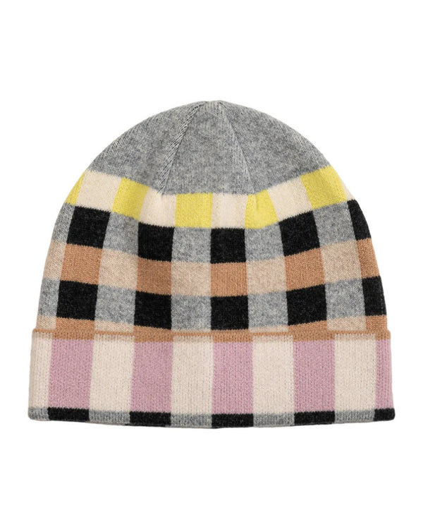 Echo Merino Wool Geo Jacquard Beanie