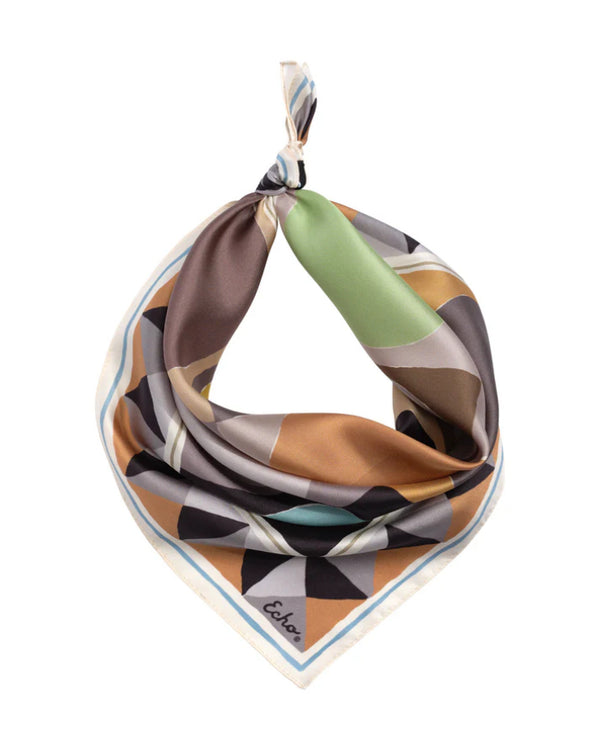 Echo Painted Dots Silk Bandana