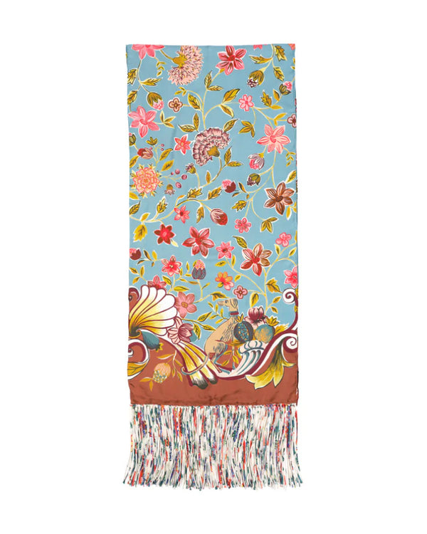 Echo Park Stroll Design Oblong Scarf