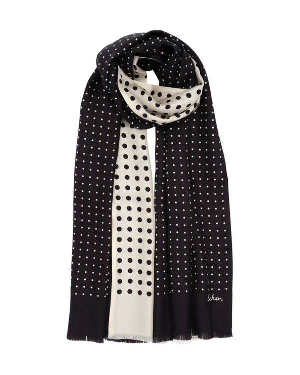 Echo Tubular Dot Scarf