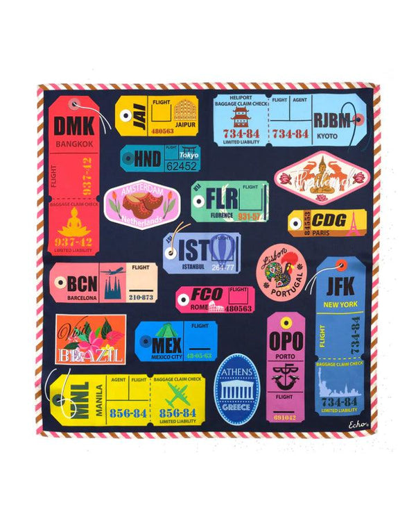 Echo Jet Set Silk Bandana