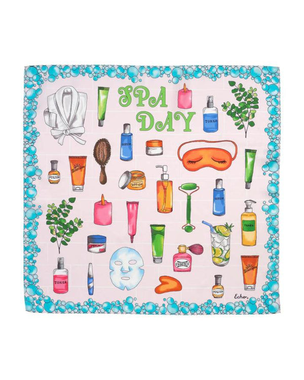 Echo Spa Day Silk Bandana
