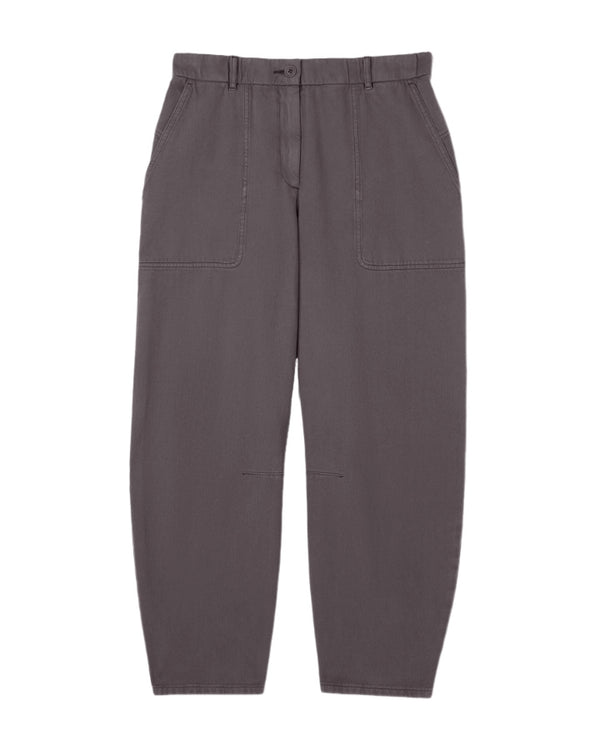 Eileen Fisher Garment-Dyed Utility Cotton Arch Pant