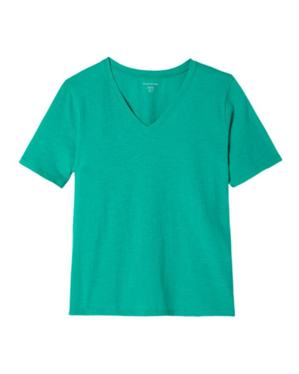 Eileen Fisher Jade V-Neck Easy Tee