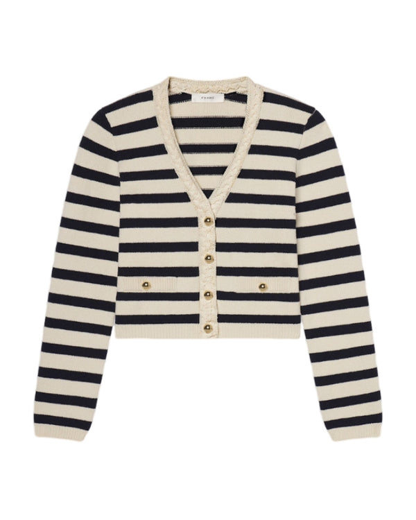 Frame Harbor Stripe Cardigan
