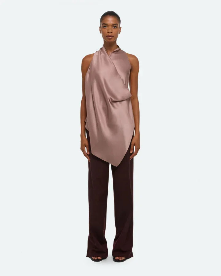 Helmut Lang Drape Cowl Top – BLU'S