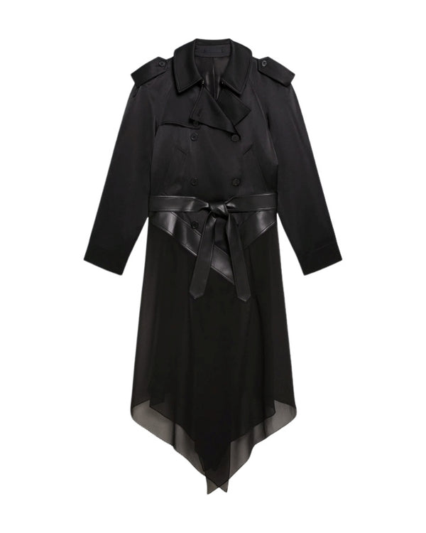 Helmut Lang Scarf Trench Coat