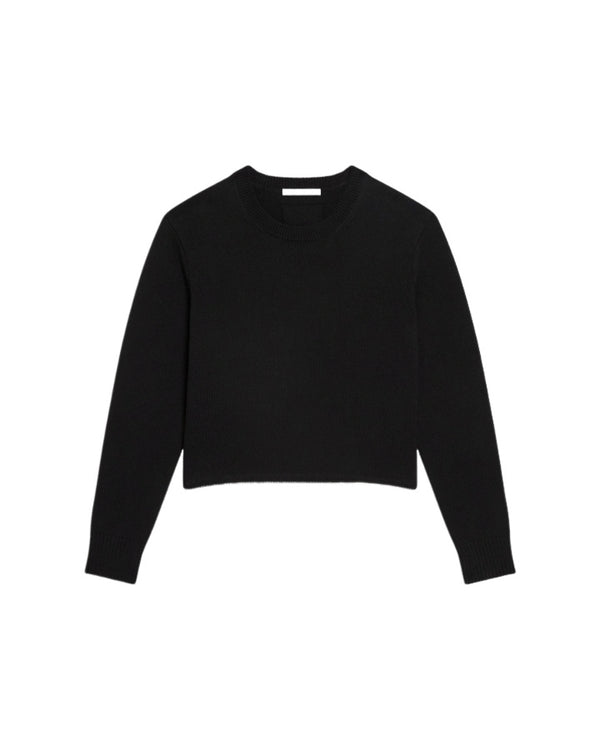 Helmut Lang Cropped Crewneck Sweater