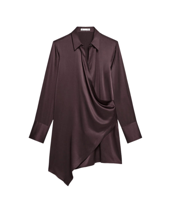 Helmut Lang Relaxed Wrap Shirt Dress