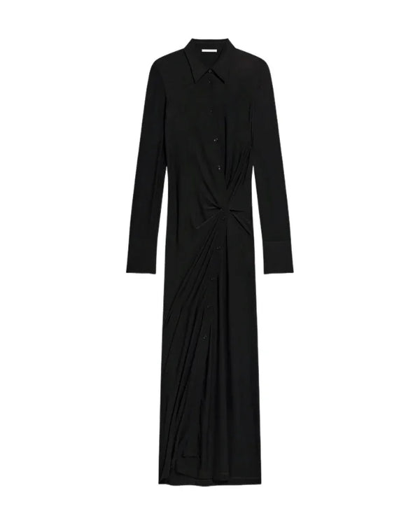 Helmut Lang Twisted Shirt Dress