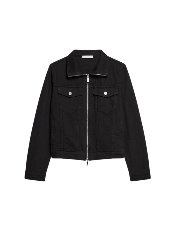 Helmut Lang Funnel Zip Trucker Coat