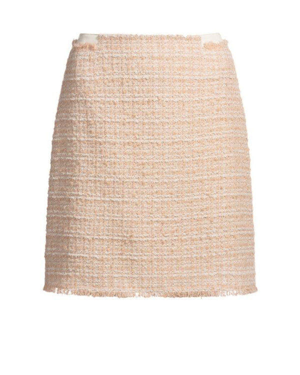 Hugo Boss Vetona Tweed Mini Skirt