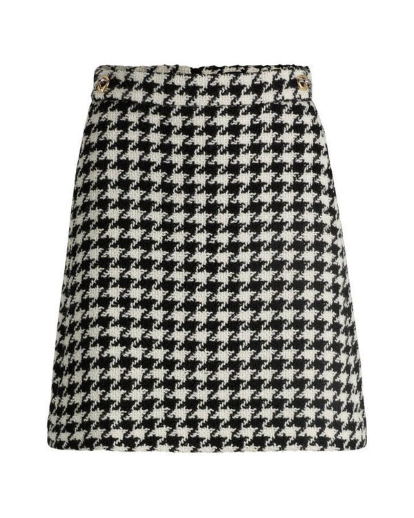 Hugo Boss Vupita Houndstooth Mini Skirt