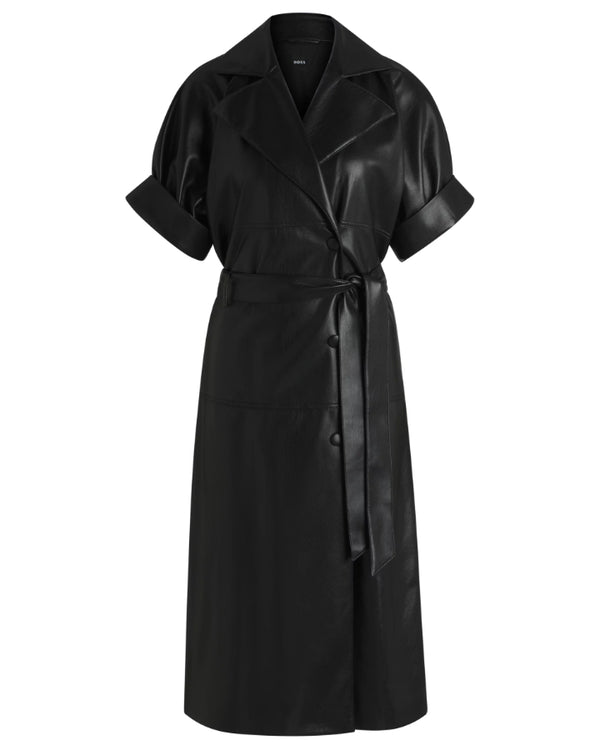 Hugo Boss Dimira Faux Leather Dress – BLU'S