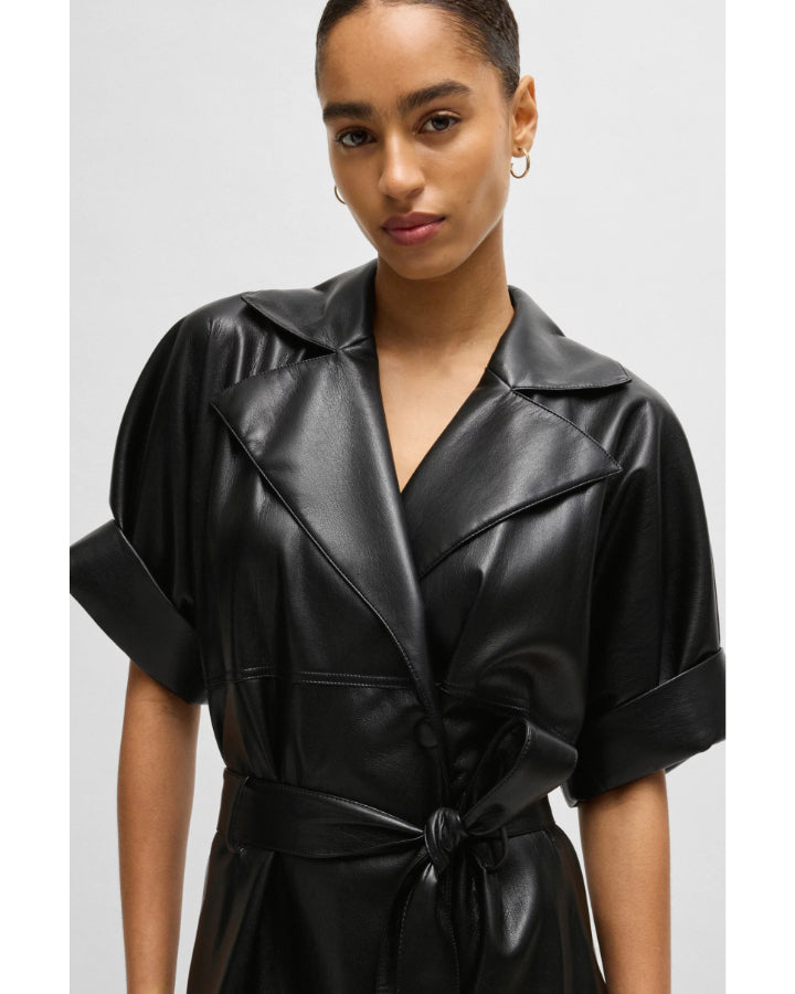 hugo boss leather dress Hugo Boss Leather Dress HUGO BOSS Kelana Leather Dress ShopStyle