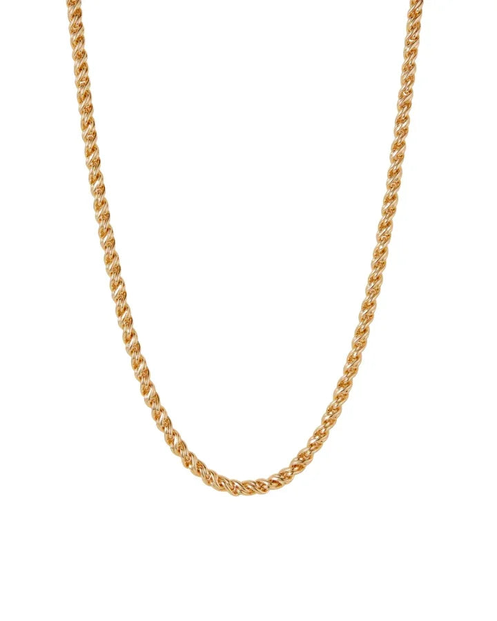 Jenny Bird Rizzo 20" Gold Chain Necklace