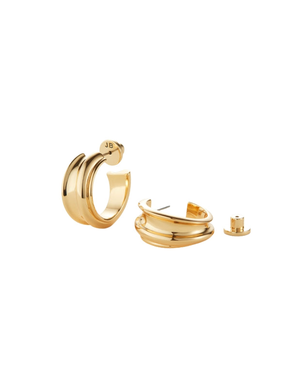 Jenny Bird Lennon Gold Hoops