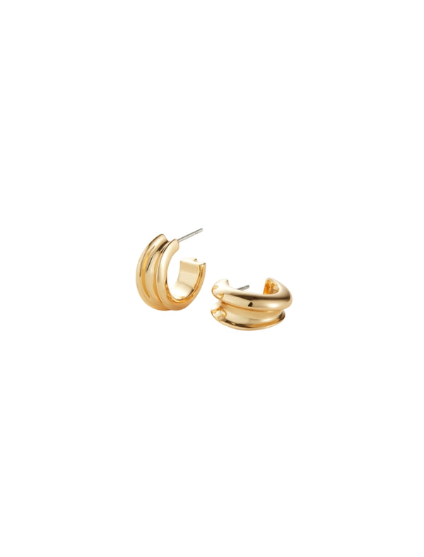 Jenny Bird Mini Lennon Gold Hoops