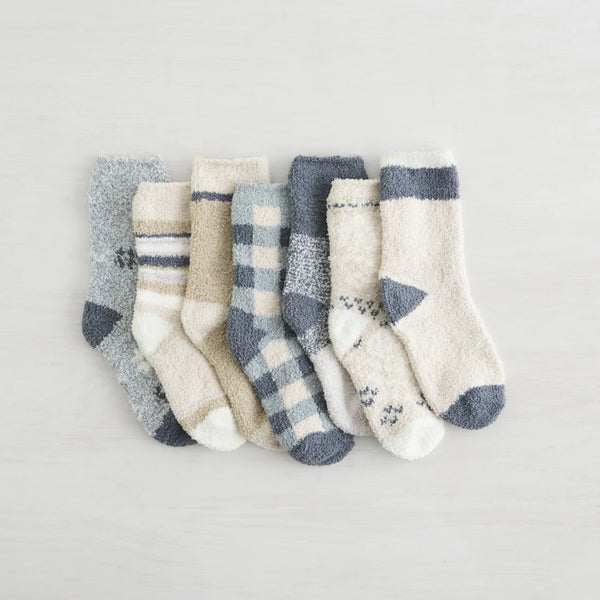 Lemon 7 Days of Cozy Socks