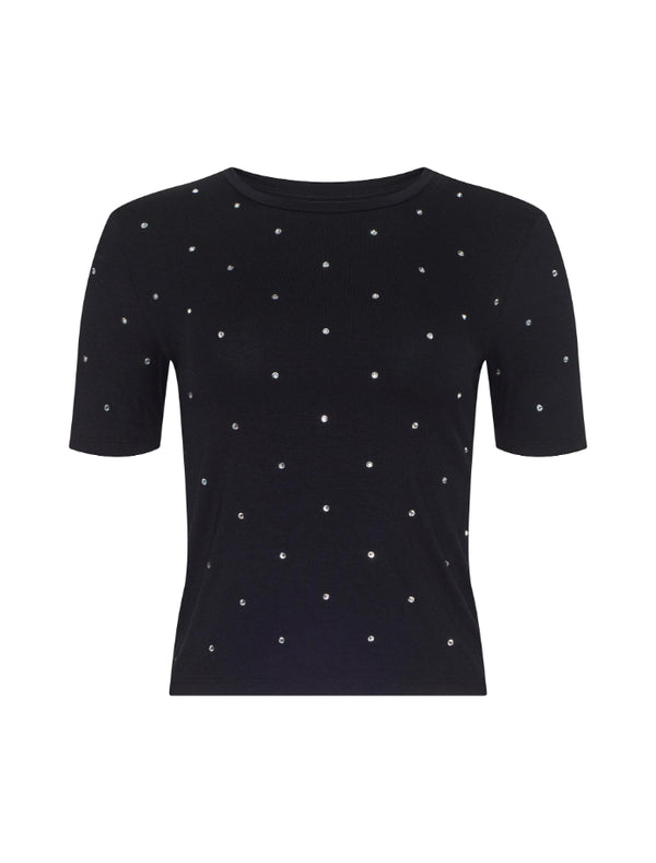 L'Agence Stormy Embellished Tee
