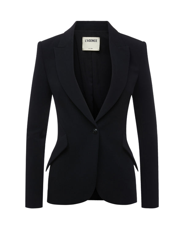 L'Agence Chamberlain One Button Blazer