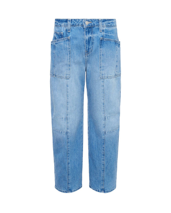 L'Agence Cody Cropped Barrel Leg Jeans