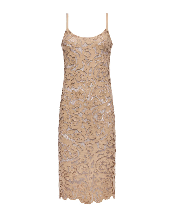L'Agence Kazuko Laser Cut Dress