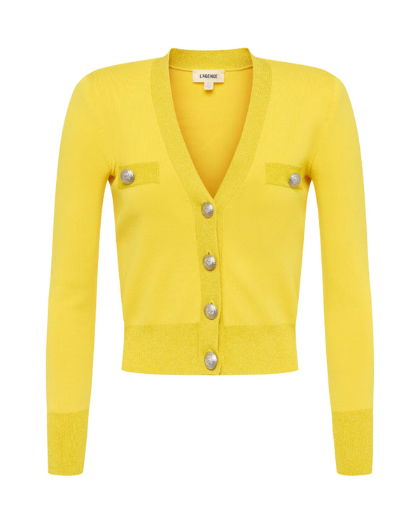 L'Agence Taya V-Neck Cardigan