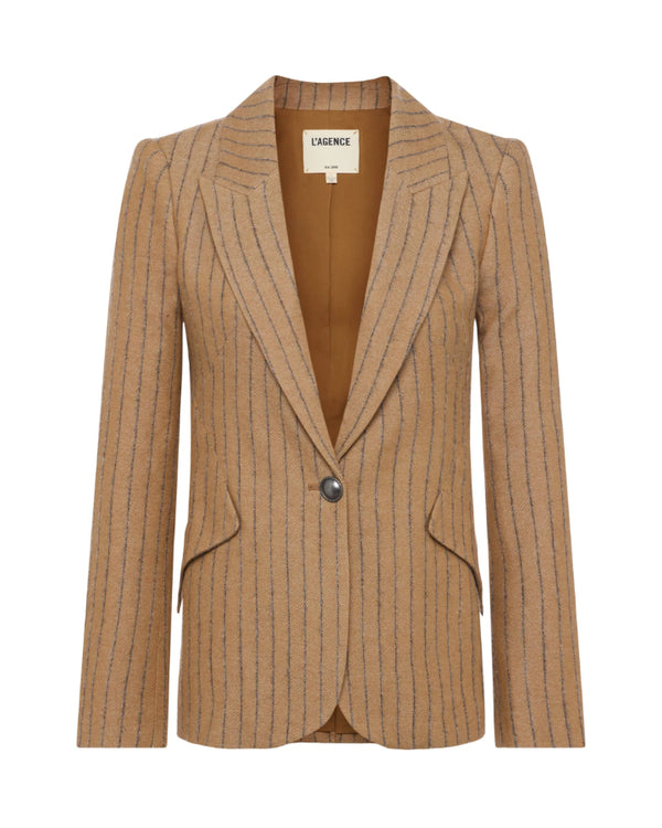 L'Agence Chamberlain Pinstripe Blazer
